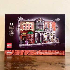 Lego 10351 Icons Sherlock Holmes Book Nook New NIB In Hand